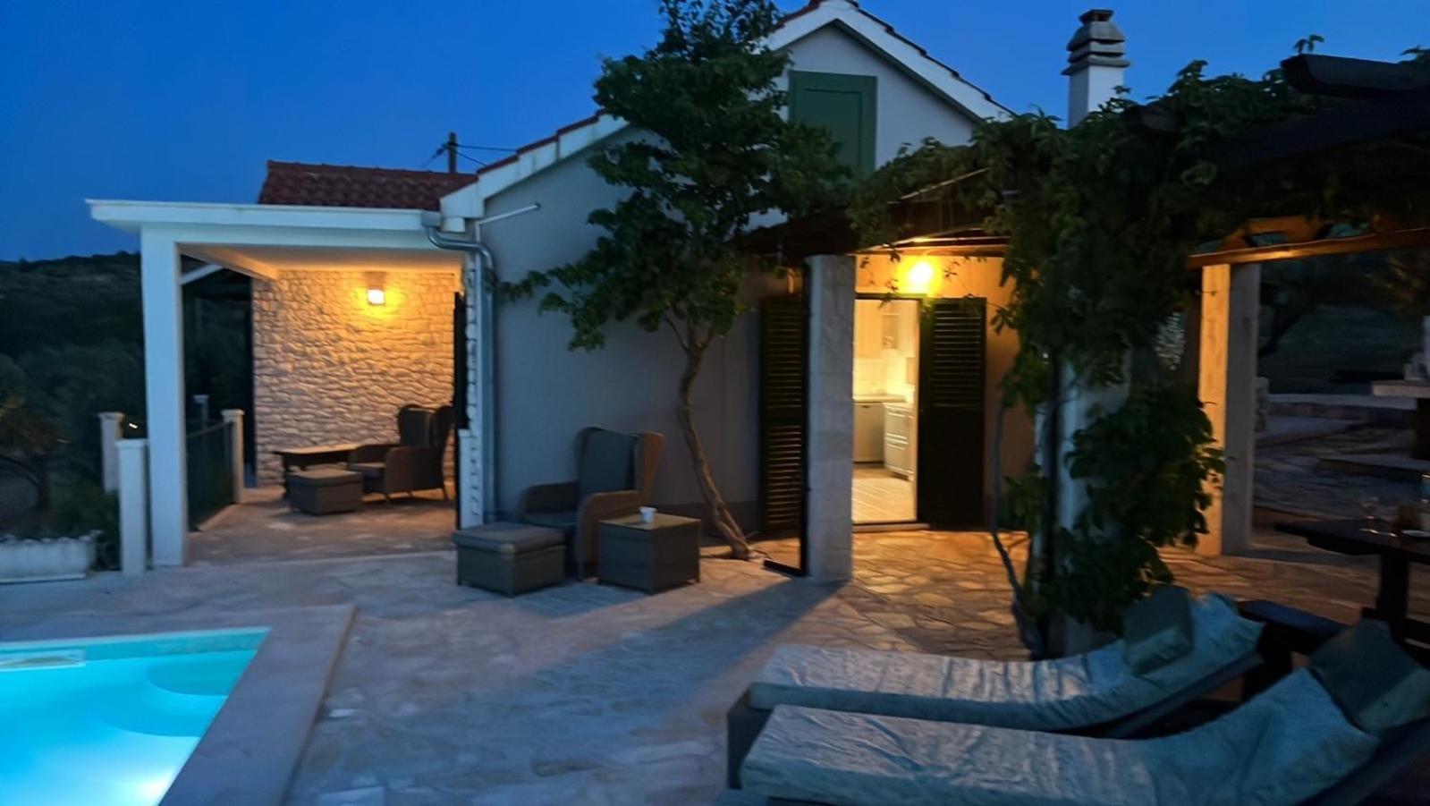 Villa Maslina House Sutivan Esterno foto
